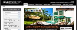 Luxury Retreats Website